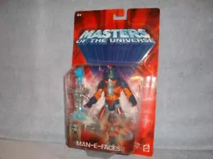Man-E-Faces Missile Gun He-Man MOTU Masters of the Universe Mattel 2003 New - Picture 1 of 2