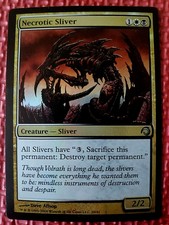 MtG Foil NECROTIC SLIVER 20/41 Premium Deck Series: Slivers PDS H09 Magic NM