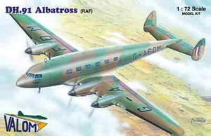 1/72 WW2 Transport: deHavilland D.H.91 Albatross [RAF] #72129 : VALOM - Picture 1 of 1