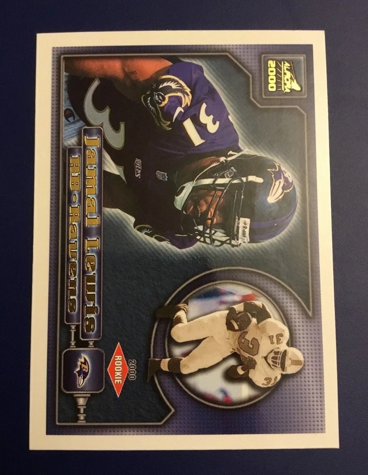 2000 Pacific Aurora #12 JAMAL LEWIS Rookie Card RC Baltimore Ravens Sweet Look!  - Image 1 of 1