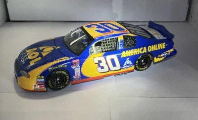Steve Park #30 America Online Chevrolet Monte Carlo 2003 1/24 NASCAR fundido a presión Foto 1 de 4