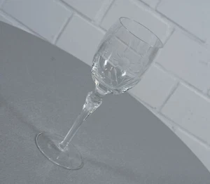 noble cristal Weinrömer copa de vino balaustre con corte vintage años 60 - Imagen 1 de 7