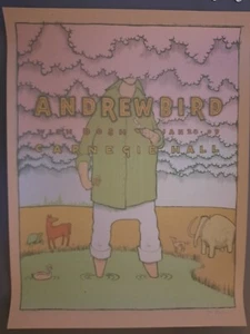 Jay Ryan - 2009 Poster Lot #15 - 2 Drucke - S/N Andrew Bird x2 - Bild 1 von 6