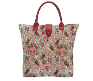 Bolsa de compras de comestibles plegable reutilizable Signare tapiz fresa silvestre - Imagen 1 de 1