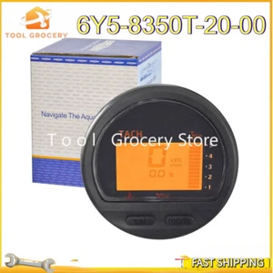 Tachometer Tach Digital Multi-Function Gauge 6Y5-8350T-20-00 for Yamaha Outboard - Foto 1 di 8