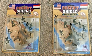 Vintage Army Desert Shield Peace Force  Playset - Picture 1 of 9