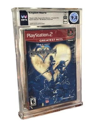 WATA 9.8++ Kingdom Hearts PS2 Greatest Hits Square Enix Sealed!! - Image 1 of 2