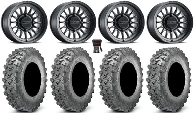 Method 411 14" Wheels Black 32" Lynx SXS Tires Polaris Sportsman / RZR / Ranger - Image 1 of 4