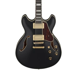 Ibanez AS73G-BKF Semi-Hollow E-Gitarre, Black Flat (NEU) - Bild 1 von 2