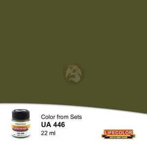 LifeColor Acrylic Paint Color Sets Soviet Uniforms WWII Helmet (22ml) UA446 - Picture 1 of 1