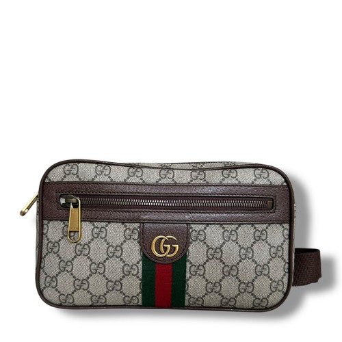 GUCCI OPHIDIA GG borsa da cintura GG Supreme marsupio in tela doppia G borsa petto 574796