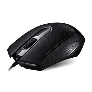 Ergonomic Wire Mouse 3Buttons 1200DPI for Laptops and Desktop Use Mouse - Picture 1 of 8
