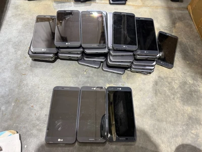 (Lot of 42) LG Titanium Gray Stylo 3 Cell Phones 32gb - Image 1 of 4