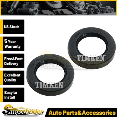 Sello de eje de salida de transmisión manual Timken 2 piezas para Toyota Camry 1983-2001 Foto 1 de 4