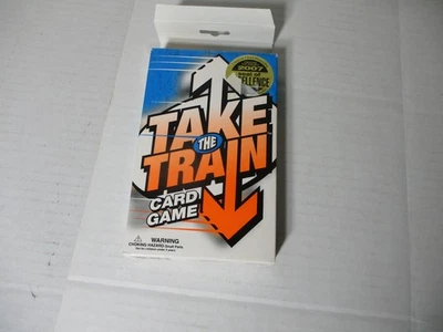 Take the Train Card Game Strategy Sequencing Game 2007 BICYCLE CARD GAME - Image 1 of 4