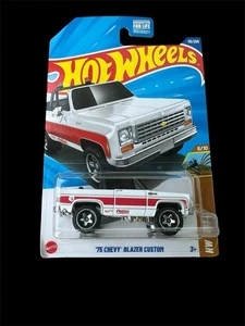 Hot Wheels 2025 White '75 Chevy Blazer Custom 115/250 SAFE SHIP - Bild 1 von 2