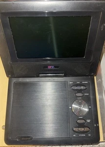 QFX PDT-307DTV 7" Portable DVD/CD Player w/ Digital TV Tuner +USB/SD No Coax/Ant - Picture 1 of 5