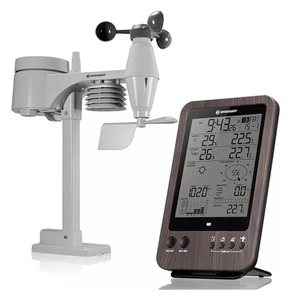 Bresser 5-in-1 Weather Station Radio Controlled +Alarm #7002512 (UK Stock) BNIB - Picture 1 of 24