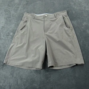 Free Fly Shorts Mens 32 Gray Flat Front Stretch Performance Outdoor Golf Chino - Picture 1 of 9