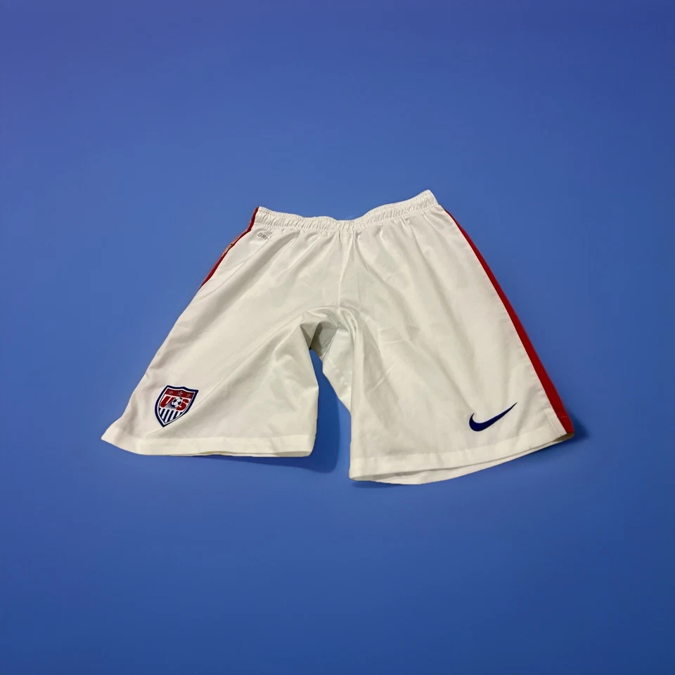 PANTALONES CORTOS DE FÚTBOL OFICIALES Nike DRI FIT EE. UU. Usados - Excelente Estado Talla M Foto 1 de 3
