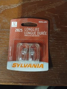 SYLVANIA 2825 Long Life Miniature Interior Mini Aux Bulbs Standard Performance - Picture 1 of 4