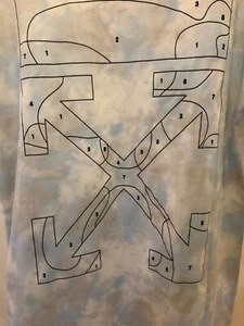 Virgil Abloh Top Off-White NWT 2020 Arrows T Shirt XS Clouds Designer - Picture 1 of 12