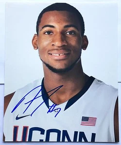 Andre Drummond signed Autogramm Auto Detroit Pistons 8x10 Foto COA - Bild 1 von 1