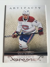 NHL Card, Nick Suzuki, Artifacts 2021-22, Canadiens