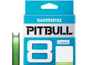 SHIMANO PITBULL 8 150m #1-22.4 lb Lime Green PE Braided Line Made in Japan 1 - Picture 1 of 3