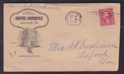 ADVERTISING - HOTEL SEMINOLE 1931, JACKSONVILLE, FLA. - Image 1 of 2