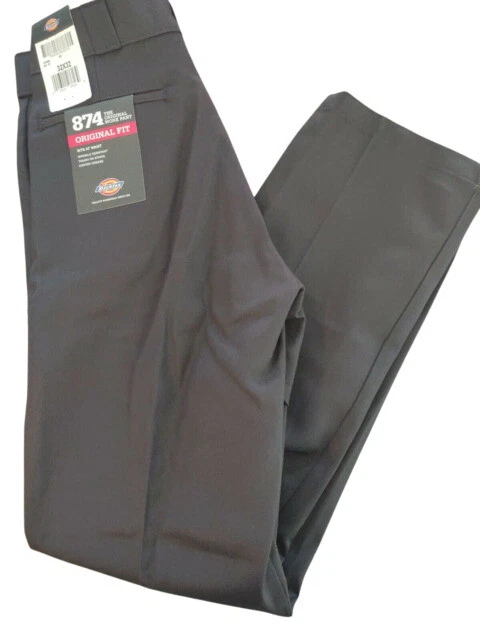 Dickies Men's Original 874 Work Pants - Black, 32W/32I