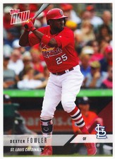 Dexter Fowler St. Louis Cardinals Road to Opening Day 2018 TOPPS NOW OD-367 /295