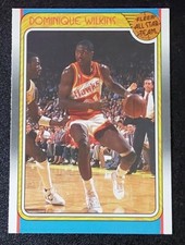 1988-89 Fleer Basketball Dominique Wilkins #125 88 Atlanta Hawks NR MT All Star