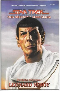 Star Trek The Official Fan Club Magazine #56 Leonard Nimoy Cover 1987 HIGH GRADE - Picture 1 of 1