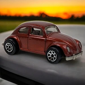 Hot Wheels Mattel 90s Volkswagen VW Bug Beetle Metallic Glitter Brown - Picture 1 of 8