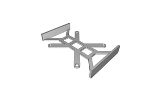 Flight Controller Halterung für Naze32 Afromini mit LED Halterung 50mm kompatibel - Bild 1 von 3