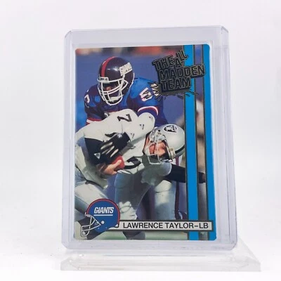 Lawrence Taylor - 1990 Action Packed All-Madden Team - New York Giants - Image 1 of 2