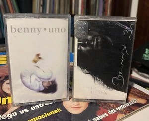 BENNY IBARRA  2(x) NEW Cassette Lot * Kabah * Sentidos Opuestos * Erik Rubin OOP - Picture 1 of 3