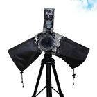  DSLR Camera Rain Coat Flash Lens Protector Black Drawstring