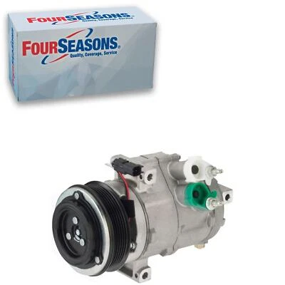 Compresor de aire acondicionado 4 estaciones para Lincoln MKS 2009-2012 Foto 1 de 4