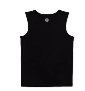 Wonder Nation Boys Kid Tough Solid Tank Top Black Size M (8) NWT - Picture 1 of 4