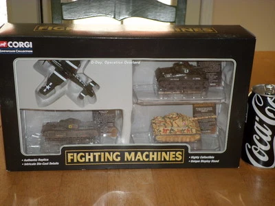 CORGI TOYS - WW# 2 ARMOR FIGHTING MACHINES (#4) ITEM BOX SET, Diecast Toys,1/80 - Image 1 of 4