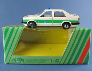 SCHABAK 1011 Volkswagen VW Jetta POLIZEI Bayern 1:43 in OVP Box Modellauto Auto - Bild 1 von 10