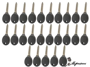 New Bulk Locksmith Lot of Chrysler Dodge Jeep Uncut Transponder Ignition Key x25 - Picture 1 of 1
