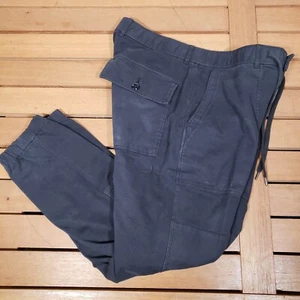 Todd Snyder Utility Cargo Jogger In Weathered Blue Size Small Stretch Drawstring - Picture 1 of 7