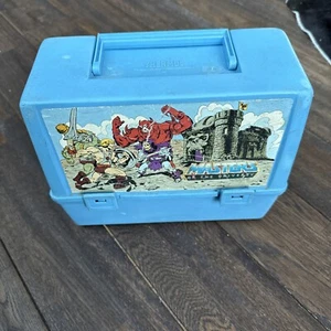 He Man Masters Of The Universe Metal Lunch Box no thermos VINTAGE - Bild 1 von 6