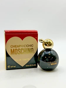 CHEAP AND CHIC BY MOSCHINO 4.9ML EDT MINI SPLASH (NEW WITH BOX) - Picture 1 of 7