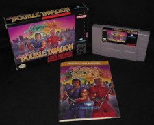 Super Double Dragon CIB Super NES Nintendo SNES Complete Box Manual Cartridge