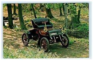 Cartolina Cadillac Modello A Runabout Monocilindrica Automobile d'epoca 1903 - Foto 1 di 2