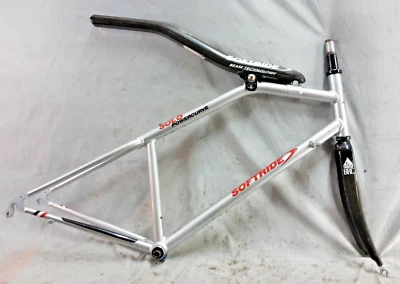 Cuadro de bicicleta de carretera de carreras Softride Solo Powercurve 2005 carbono/todo hecho en EE. UU./Se envía Foto 1 de 4